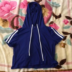 Blue and White Charlotte Russe Shirt